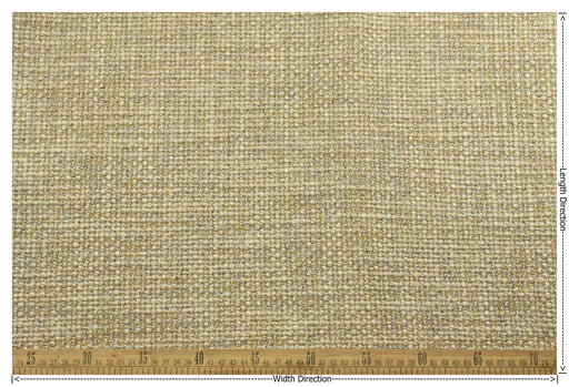 Heavy Weight Chunky Wool Blend Boucle Upholstery Fabric|Wheat and Gold Wool Blend Textured Sofas Chairs|Modern Furniture Reupholstery Fabric