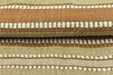 Designer Heavy Weight Linen Blend Stripe Upholstery Fabric For Chair Sofa|Rustic Farmhouse Fabric|Boho Woven Fabric For Ottoman