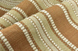Designer Heavy Weight Linen Blend Stripe Upholstery Fabric For Chair Sofa|Rustic Farmhouse Fabric|Boho Woven Fabric For Ottoman