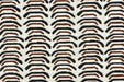 Heavy Weight Black Green Geometric Upholstery Fabric|Modern Arc Pattern Sofa Fabric|Cotton Blend Furniture Fabric For Accent Chair Cushion
