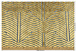 Heavy Weight Gold Pale Blue Geometric Cut Velvet Upholstery Fabric For Chair Pillow|High End Sofa Furniture Reupholstery Fabric