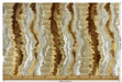 Heav Weight Gold Beige Cut Velvet Uphosletry Fabric|Abstract Wavy Stripe Upholstery|Luxury Interior Design Fabric For Chair Sofa Pillow