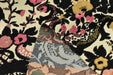 Heavy Weight Black Pink Gold Blue Floral Basket Raised Cut Velvet Upholstery Fabric For Chair|High End Colorful Velvet Fabric For Furniture