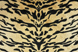 Heavy Weight Luxury Black Gold Tiger Stripe Animal Print Cut Velvet Upholstery Fabric For Chair Couch|Abstract Geometric Wild Animal Fabric