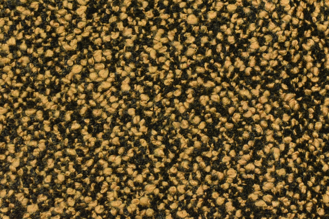 Designer Upmarket Heavy Weight Golden Mustard Irregular Wool Blend Boucle Upholstery Fabric For Chair Couch|Vintage Chunky Furniture Fabric