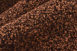 Designer Upmarket Heavy Weight Rust Red Irregular Wool Blend Boucle Upholstery Fabric For Chair Couch|Vintage Chunky Furniture Fabric