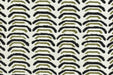 Heavy Weight Black Green Geometric Upholstery Fabric|Modern Arc Pattern Sofa Fabric|Cotton Blend Furniture Fabric For Accent Chair Cushion