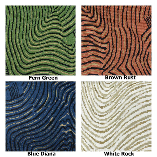 Heavy Weight Emerald Green Abstract Geometric Cut Velvet Upholstery Fabric For Chair|Wavy Contour Pattern|Luxury Designer Fabric for Sofa