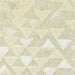 Heavy Weight Cotton Linen Blend Gold Geometric Cut Velvet Upholstery Fabric For Chair|Triangle Velvet|Vintage Furniture Fabric for Sofa
