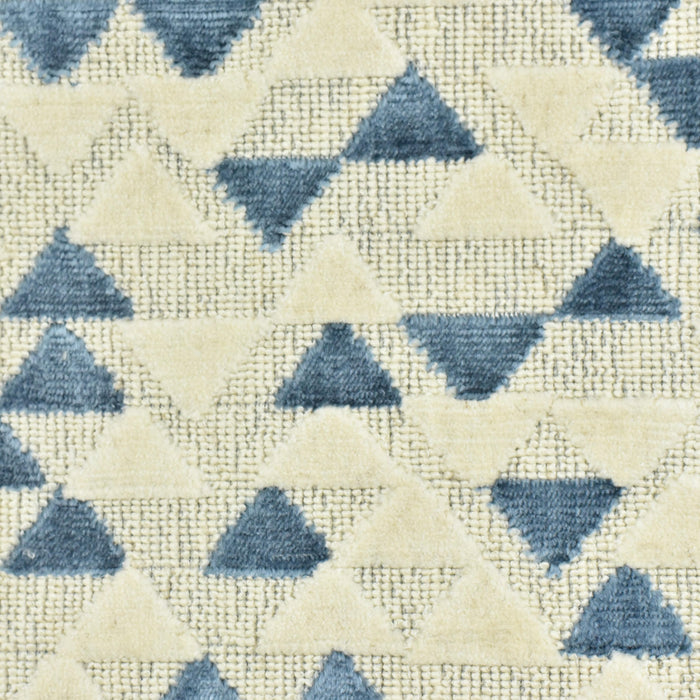 Heavy Weight Cotton Linen Blend Gold Geometric Cut Velvet Upholstery Fabric For Chair|Triangle Velvet|Vintage Furniture Fabric for Sofa