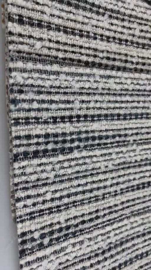 Linen Blended Boucle Upholstery Fabric|Nubby Loop Texture Vintage Boucle Fabric|Chunky Upholstery Fabric For Chairs