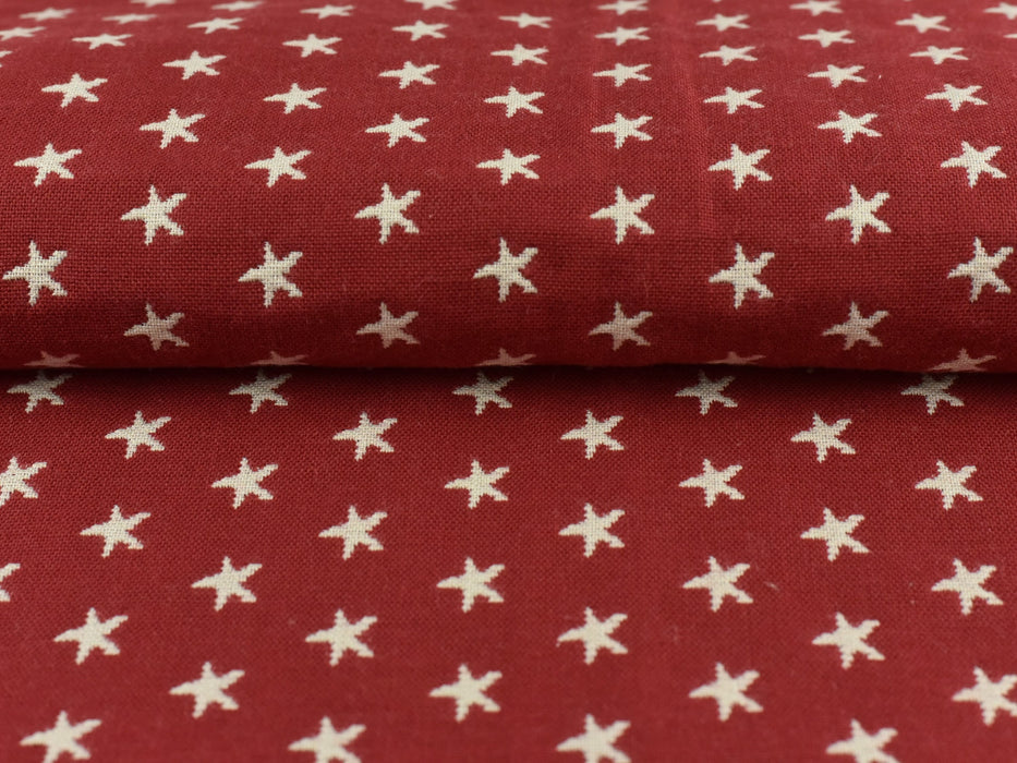 100% Pure Cotton Upholstery Fabric Stars Red Star Blue Star Fabric Patriotic Fabric Kids Nursery For Drapery,Cushion,Pillow,Bedding Star Red