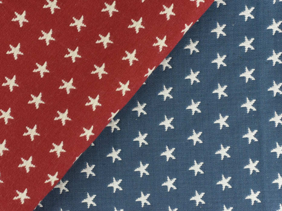 100% Pure Cotton Upholstery Fabric Stars Red Star Blue Star Fabric Patriotic Fabric Kids Nursery For Drapery,Cushion,Pillow,Bedding