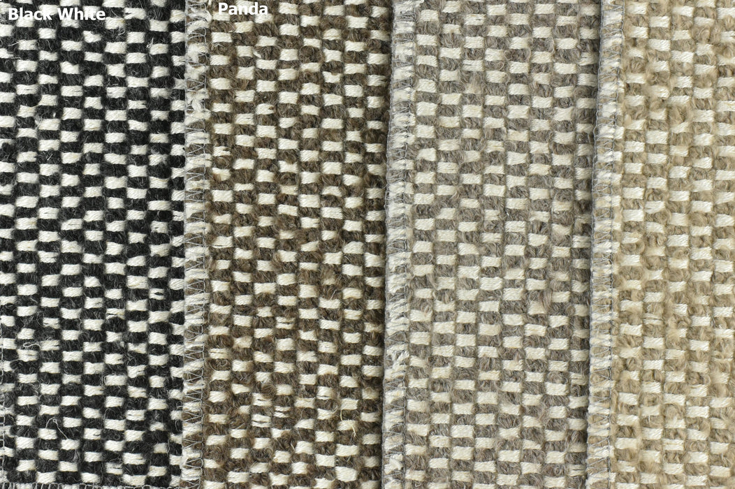 Black and White Boucle Textured Wool Linen Cotton Upholstery Fabric|Heavy Green Boucle Upholstery Fabric|Extremely Soft and Cozy-55"W/708GSM