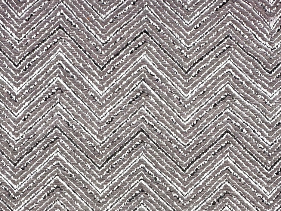 Black and White Herringbone Chevron Upholstery Fabric|Chenille Upholstery Fabric|Upholstery & Heavy Furniture Fabric By The Yard Stone Gray