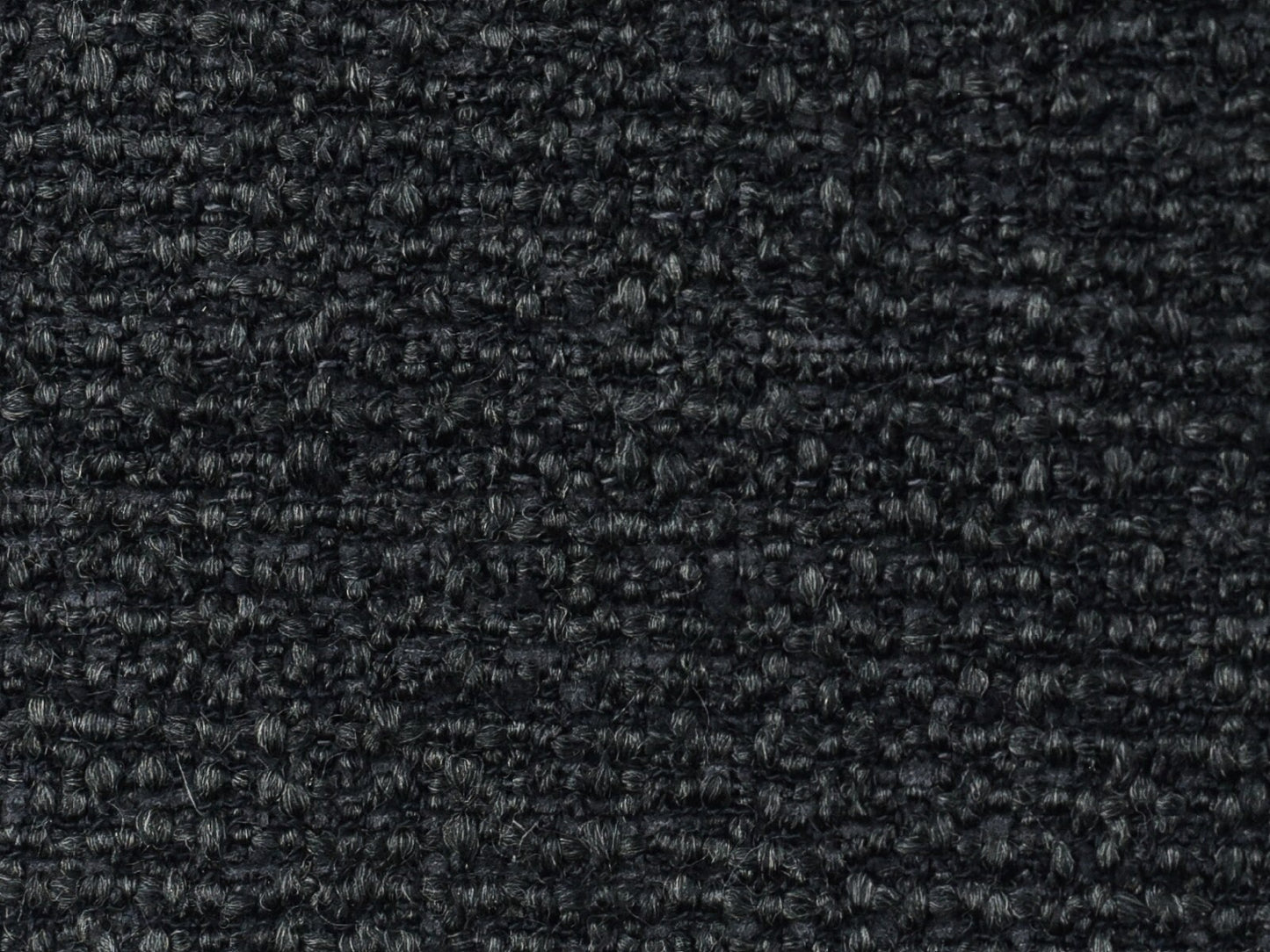 Contemporary Coarse Woven Textured Upholstery Fabric By The Yard 57"W/600GSM-Capability Pirate Black