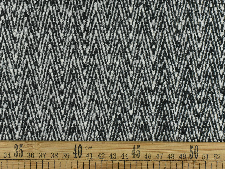 Heavy Jacquard Herringbone Cheveron Upholstery Fabric Home Fabric Indoor Upholstery Mine Shaft