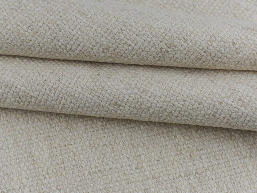 Heavy Weight Cream Linen Blended Easy Clean High Performance Stain Resistance Upholstery Fabric By The Yard