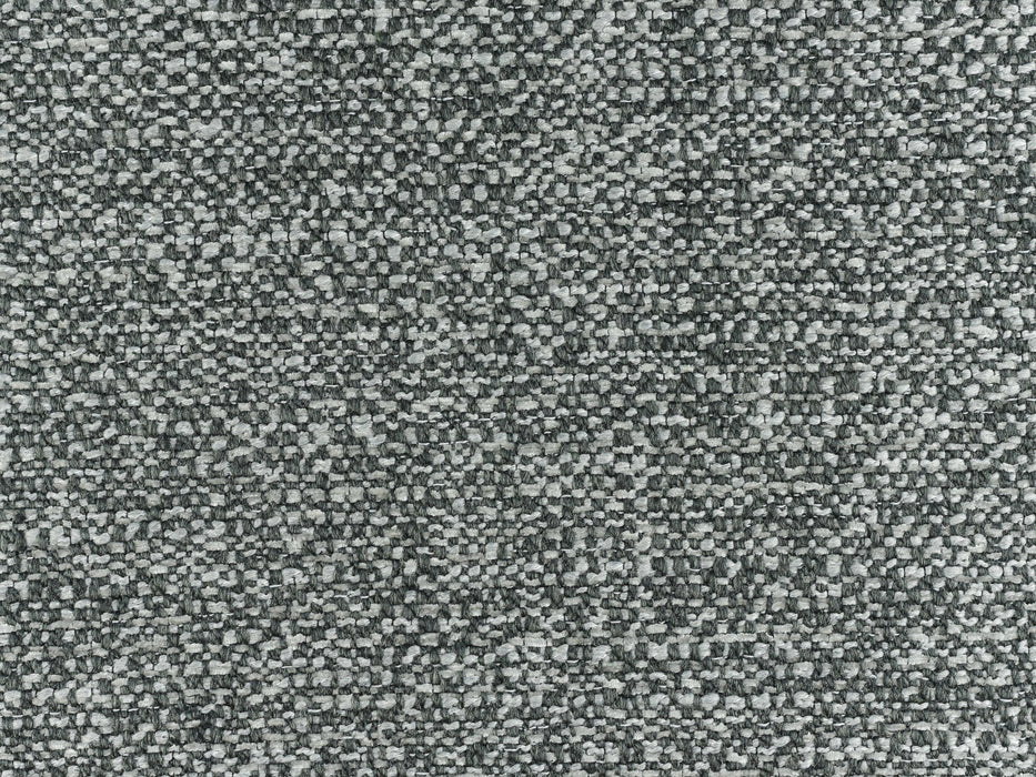 Heavy Weight Textured Chenille Wool Blended Linen Upholstery Fabric By The Yard 55"width 680GSM Caviar