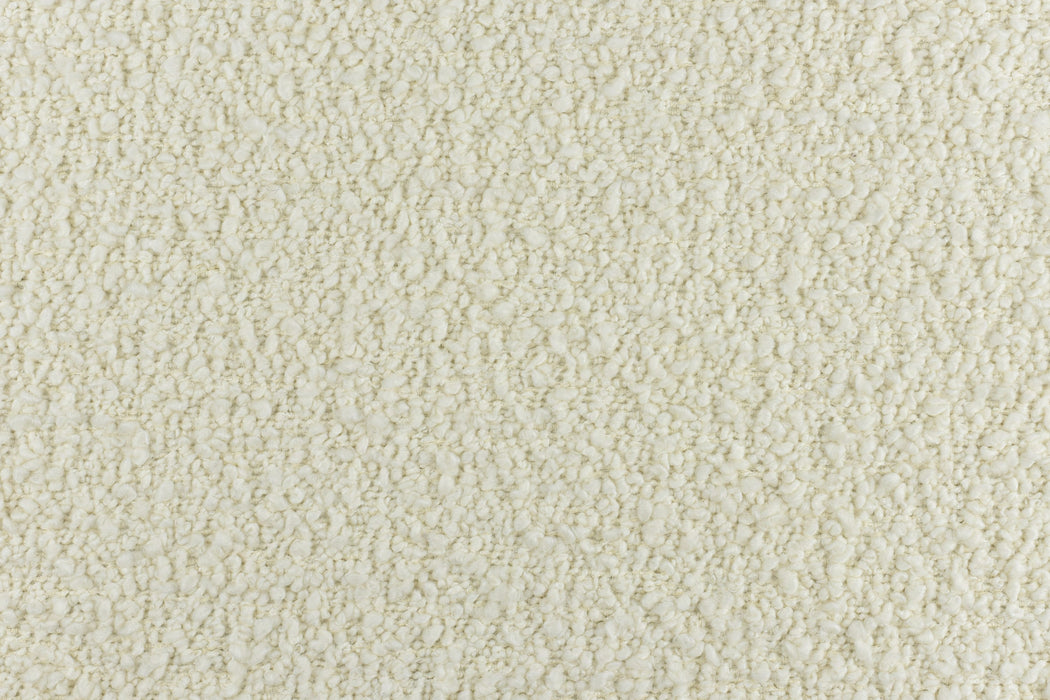 Heavy Weight Textured Chunky Boucle Upholstery Fabric By The Yard in White Ivory Cream Black/57"width 750GSM - 2# Ivory