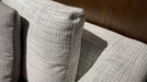 Heavy Weight Textured Wool Boucle Upholstery Fabric By The Yard In Black and White For Chair/Couch/Armchair/Furniture