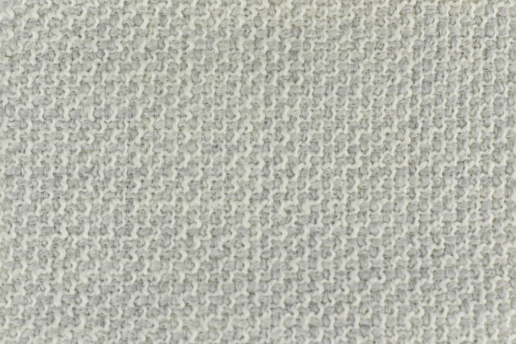 Heavy Weight Wool Blended Upholstery Fabric in Oatmeal and White|Chunky Woven Heavy Duty Dining Chair Fabric in Grey and White|55"W/630GSM