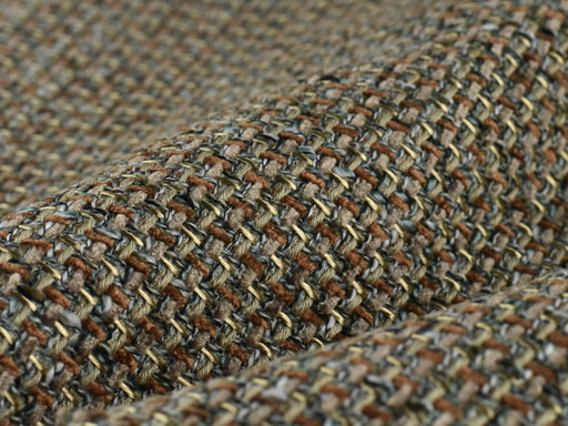 Luxury Heavy Weight Durable Tweed Design Metallic Upholstery Fabric By The Yard 55”W/580GSM