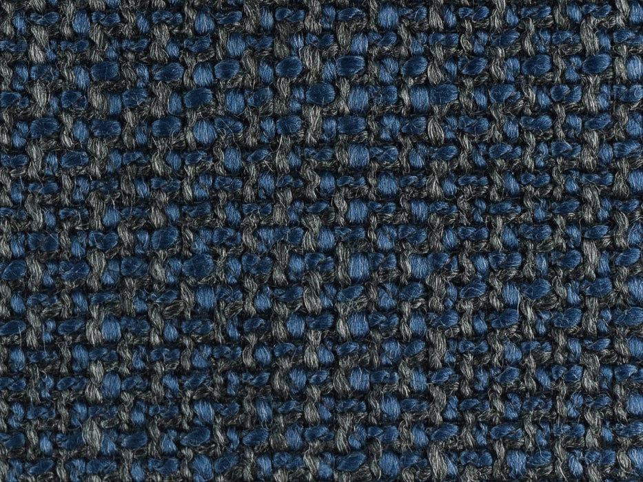 Mid Centrey Modern Coarse Woven Tweed Effect Textured Upholstery Fabric By The Yard For Sectionals 55"W/630GSM-Bless Dark Water