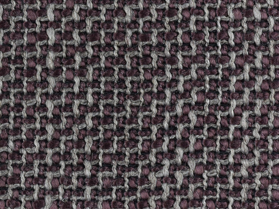 Mid Centrey Modern Coarse Woven Tweed Effect Textured Upholstery Fabric By The Yard For Sectionals 55"W/630GSM-Bless Crushed Violets