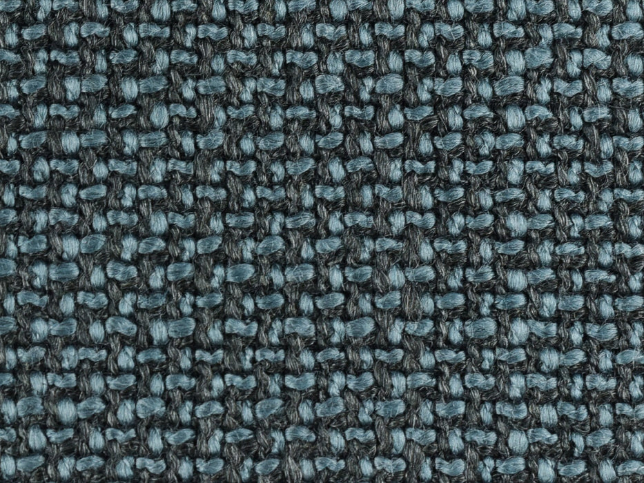 Mid Centrey Modern Coarse Woven Tweed Effect Textured Upholstery Fabric By The Yard For Sectionals 55"W/630GSM-Bless Storm Blue