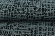 Modern Chair Couch Upholstery Fabric|Designer Heavy Weight Blue Black Textured Upholstery Fabric By The Yard 55"W/780GSM