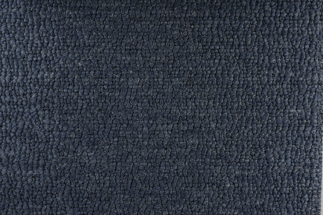 Wool Boucle Fabric Heavy Weight Texture Curly Upholstery Fabric Home Decor By The Yard 57" Width,480GSM Navy