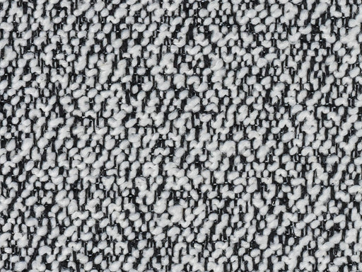 Wool Linen Blend Black White Textured Heavy Upholstery Fabric By The Yard High Traffic Use Fabric For Furniture 55"W/620GSM-Perpetual Blanc De Blanc